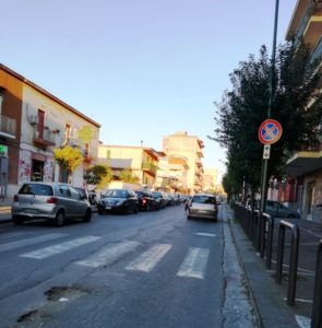 Corso Domenico Riccardi altezza Banco di Napoli - Clicca per ingrandire